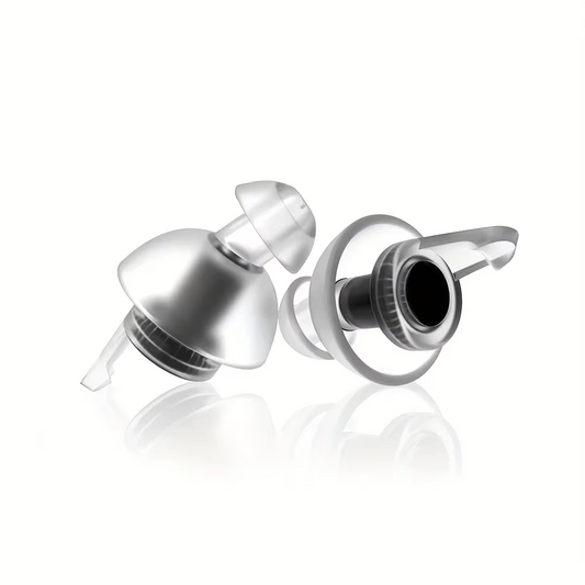 Transparent Acoustic Filter Earplugs