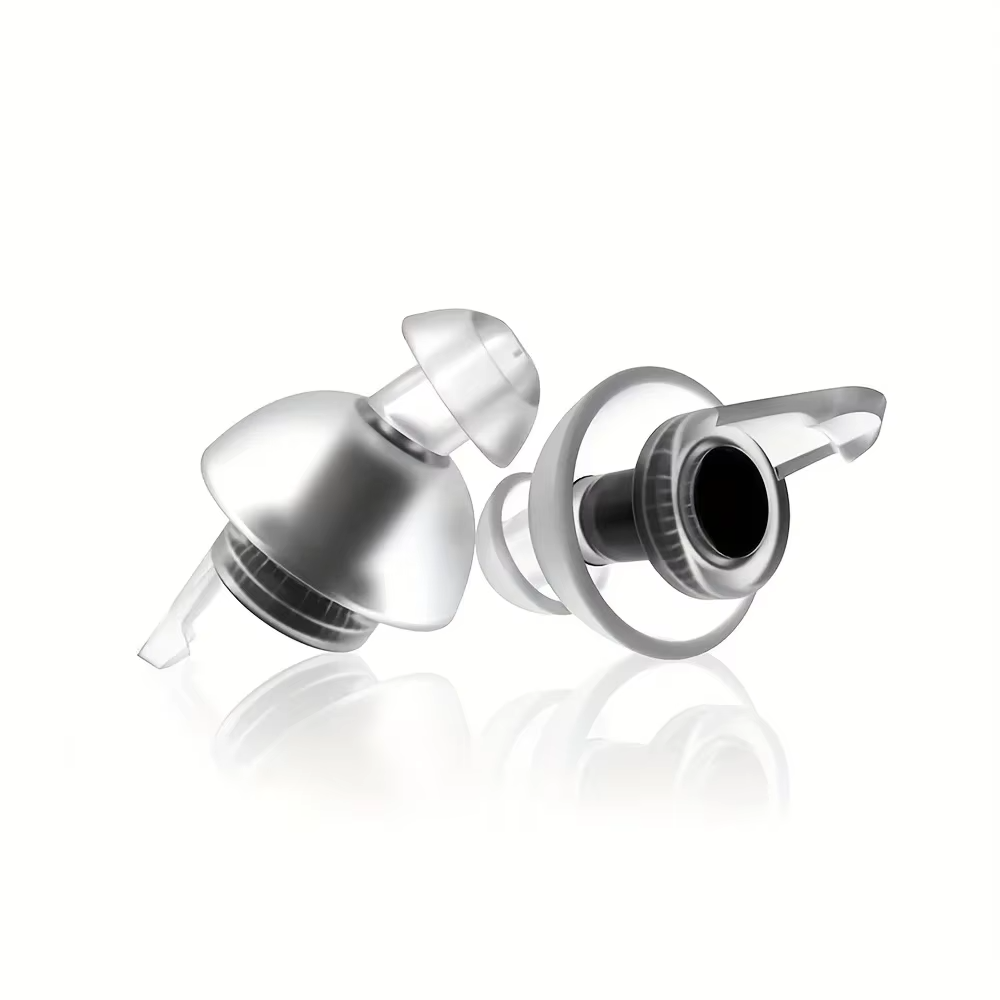 Transparent Acoustic Filter Earplugs