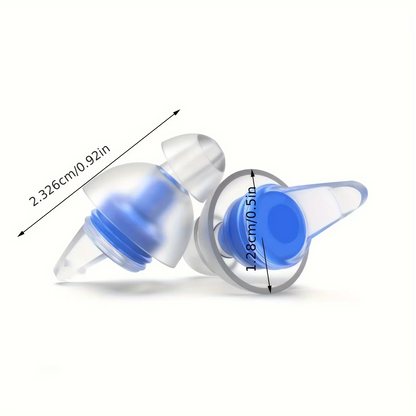 Transparent Acoustic Filter Earplugs