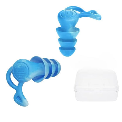 3-Layer Waterproof Silicone Earplugs