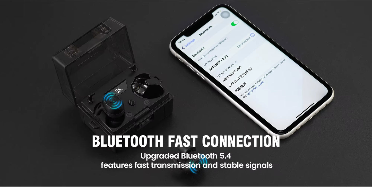 Tactical Bluetooth Ear Protection with ANC