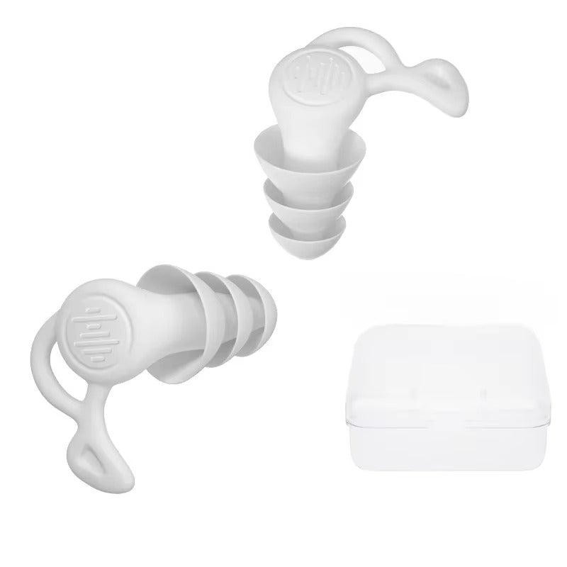 3-Layer Waterproof Silicone Earplugs