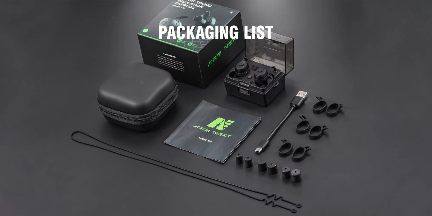 Tactical Bluetooth Ear Protection with ANC