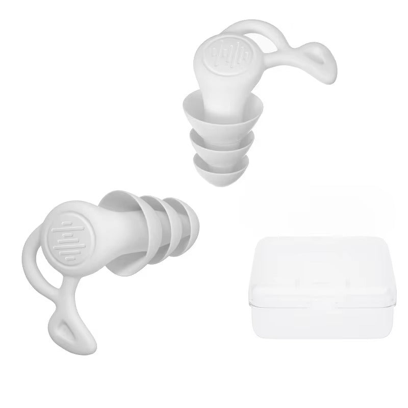 3-Layer Waterproof Silicone Earplugs
