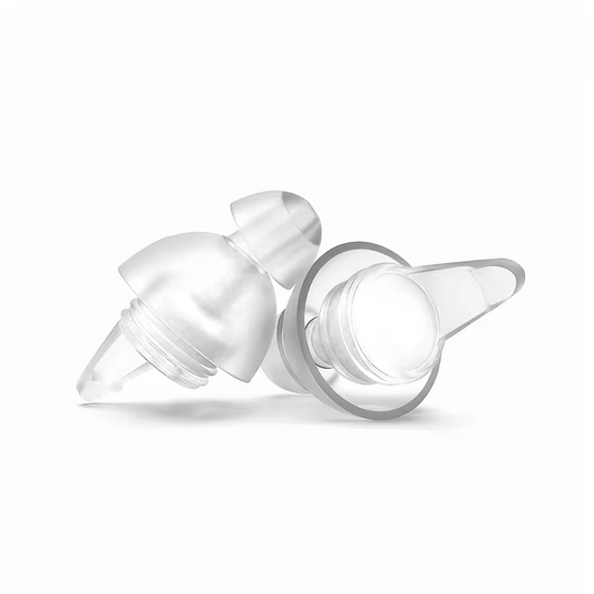 Transparent Acoustic Filter Earplugs
