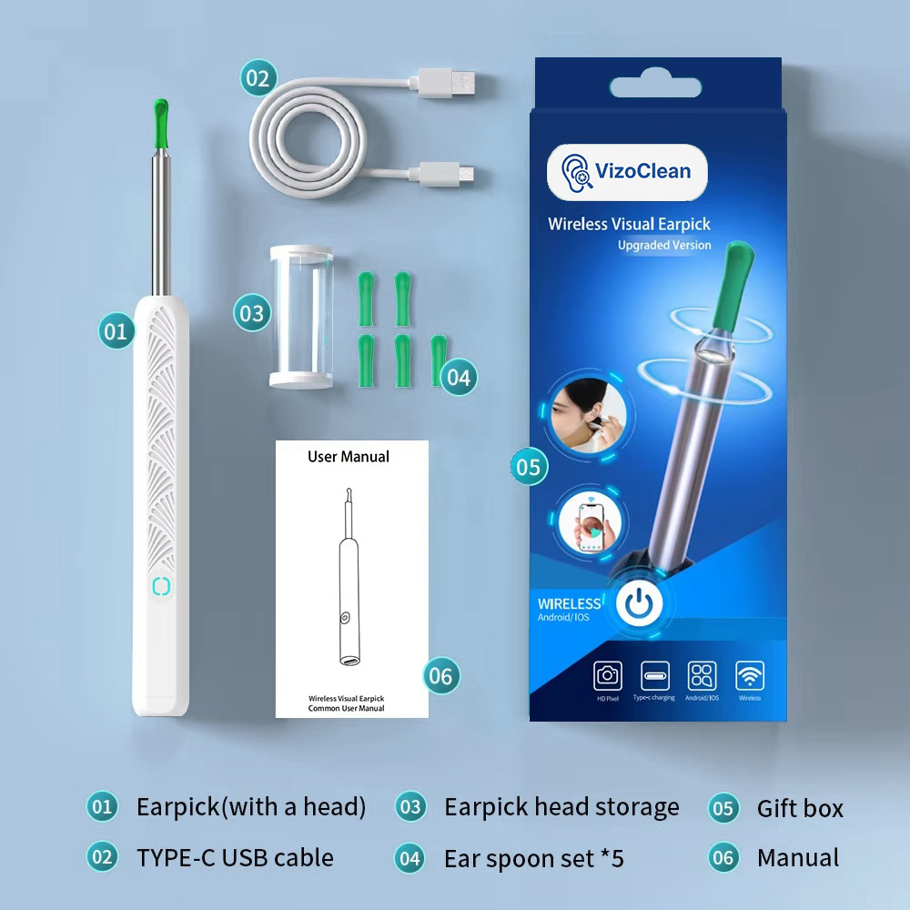 Wireless Visual Earpick